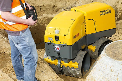 Wacker RT82-SC körmös henger
